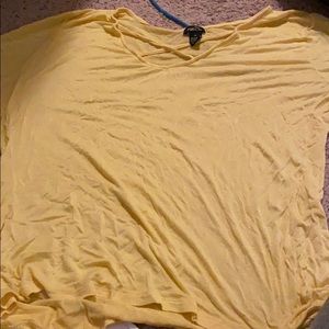 Yellow Rue21 shirt